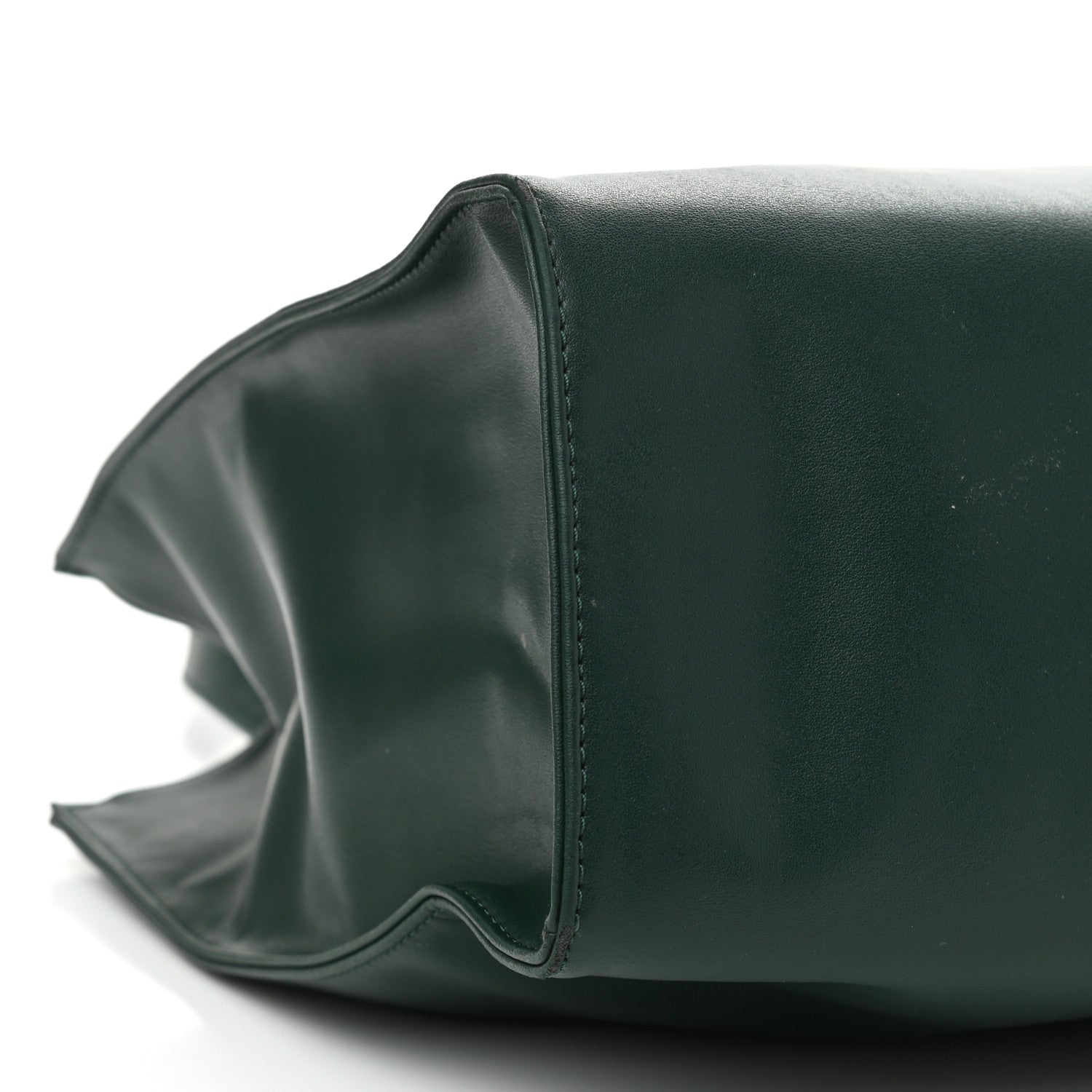 Telfar Vegan Leather Medium Shopping Bag Dark Olive 10 of 12