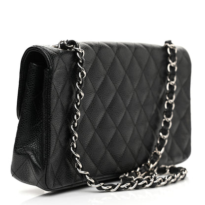 Chanel Caviar Quilted East West Flap Black 3 of 9