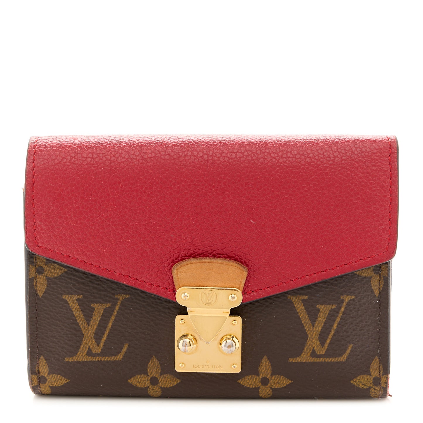 Monogram Pallas Compact Wallet NM Cerise