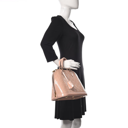 Louis Vuitton Vernis Alma PM Rose Ballerine 2 of 11