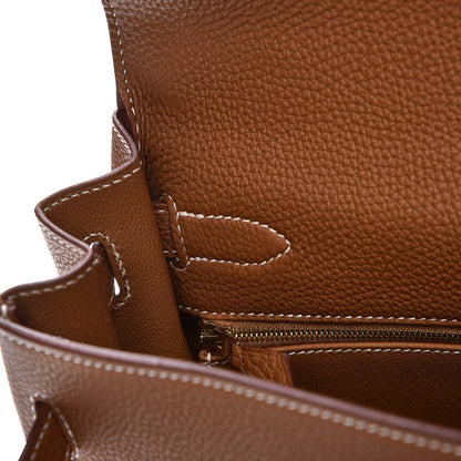 Hermes Togo Kelly Retourne 32 Gold 23 of 36