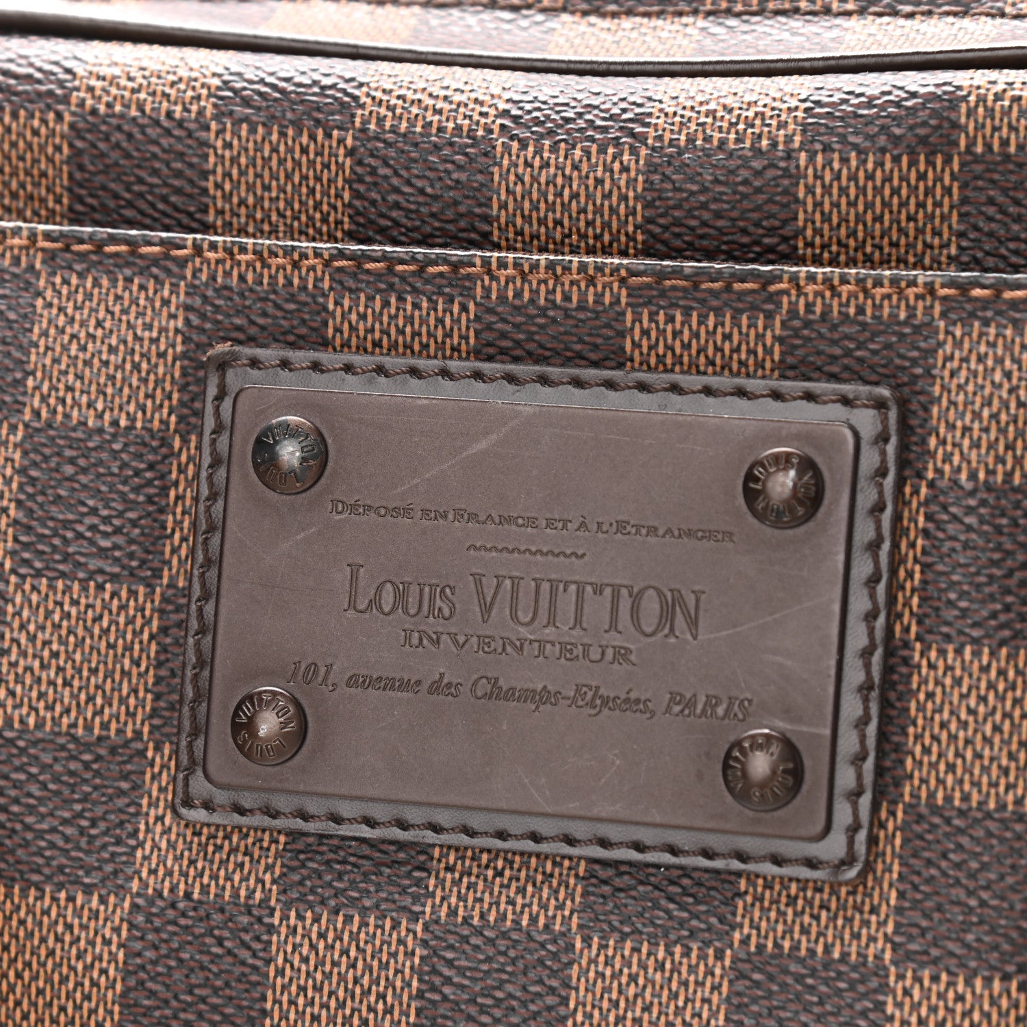 Louis Vuitton Damier Ebene Brooklyn Bum Bag 10 of 12