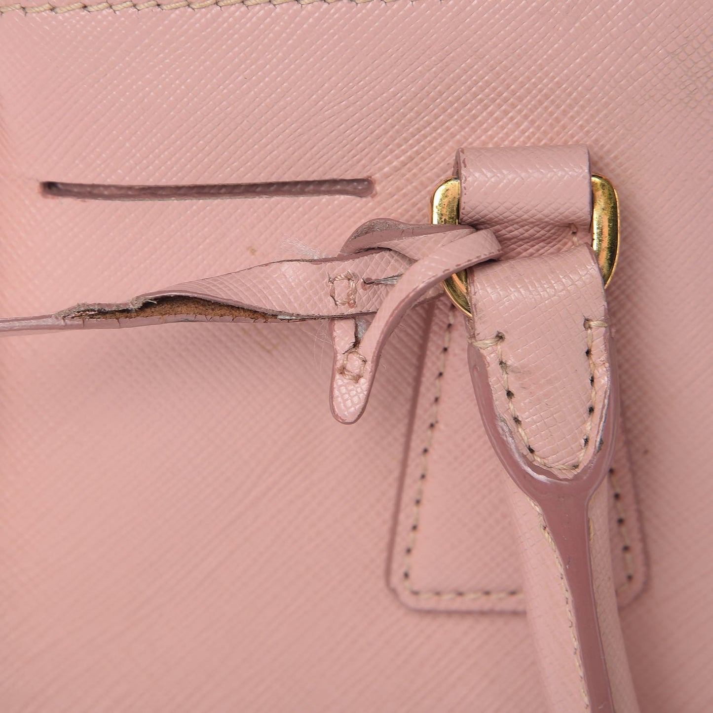Saffiano Mini Galleria Double Zip Tote Orchidea