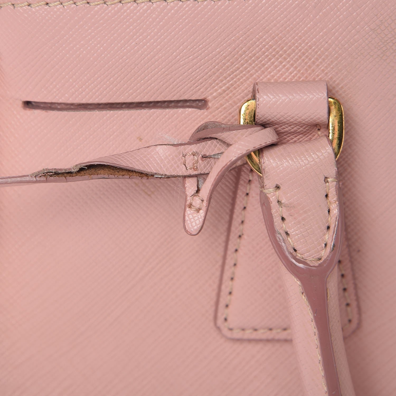 Prada Saffiano Mini Galleria Double Zip Tote Orchidea 10 of 19
