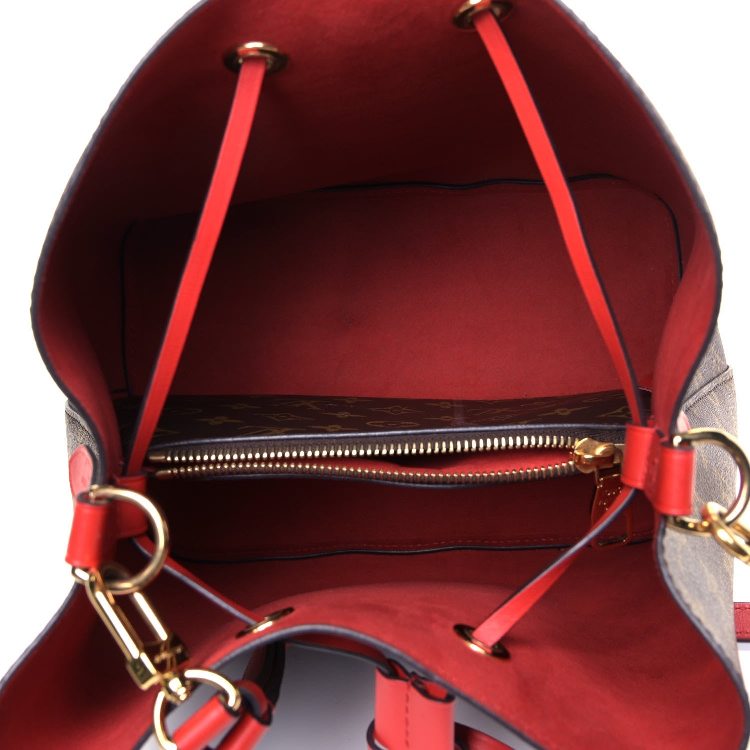 Louis Vuitton Monogram Neonoe MM Coquelicot 4 of 5