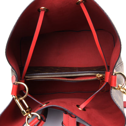 Louis Vuitton Monogram Neonoe MM Coquelicot 4 of 5