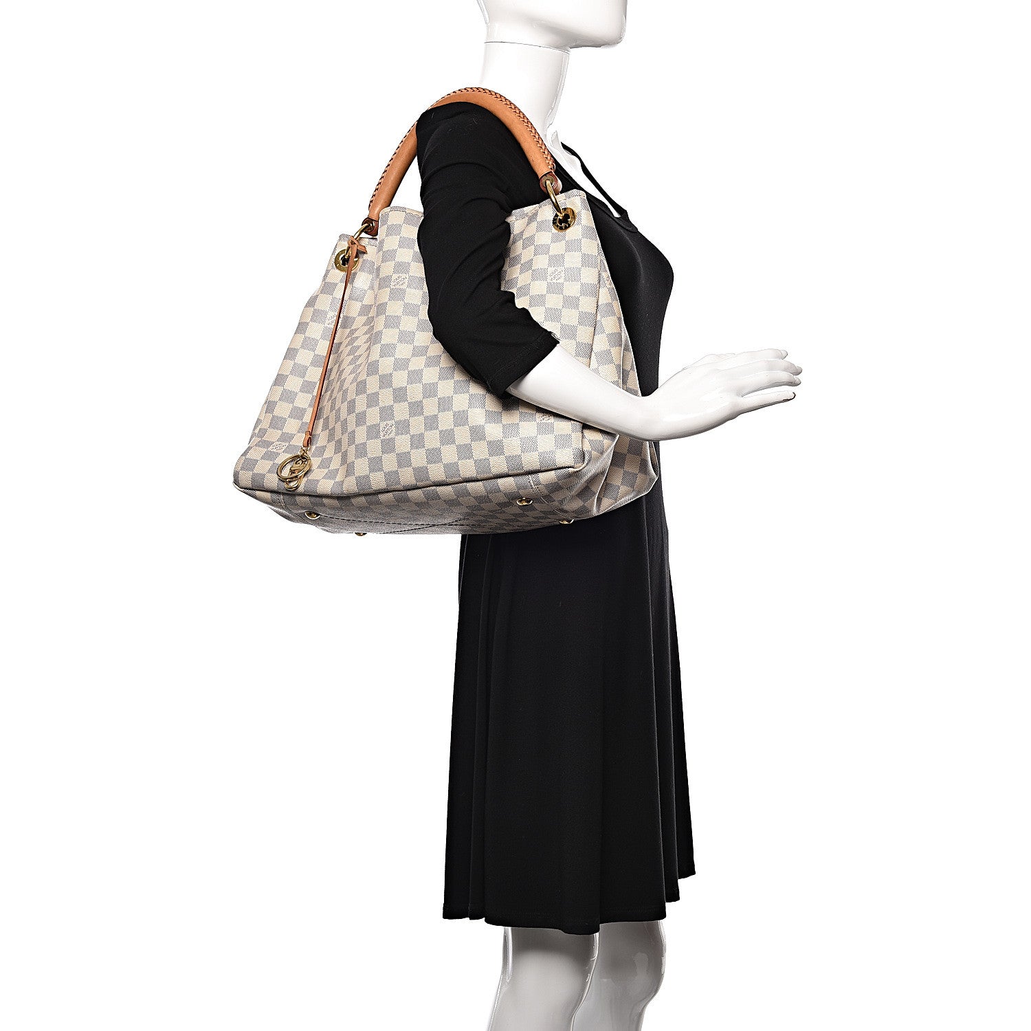 Louis Vuitton Damier Azur Artsy MM 2 of 12