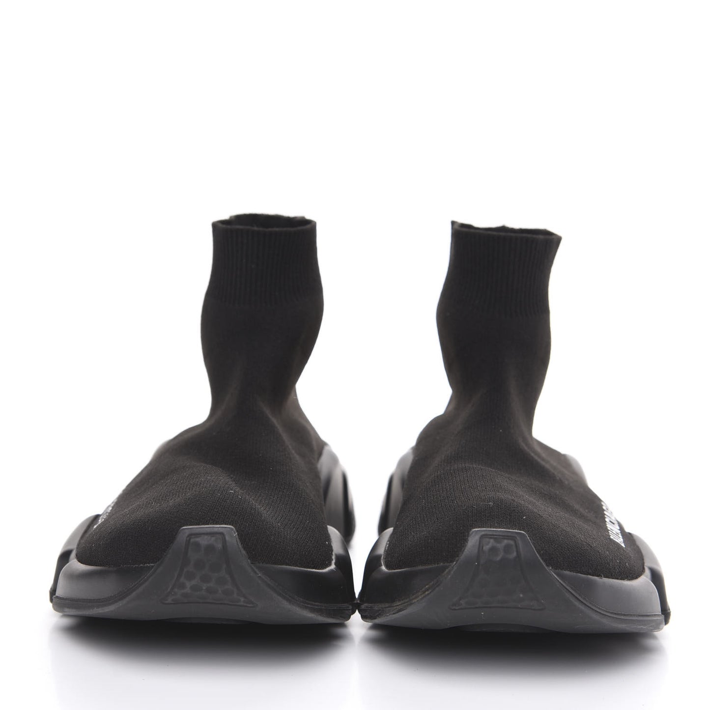 Neoprene Knit Womens Speed Sneakers 36 Black