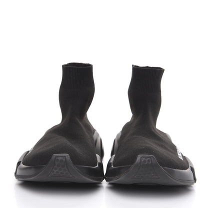 Balenciaga Neoprene Knit Womens Speed Sneakers 36 Black 2 of 7
