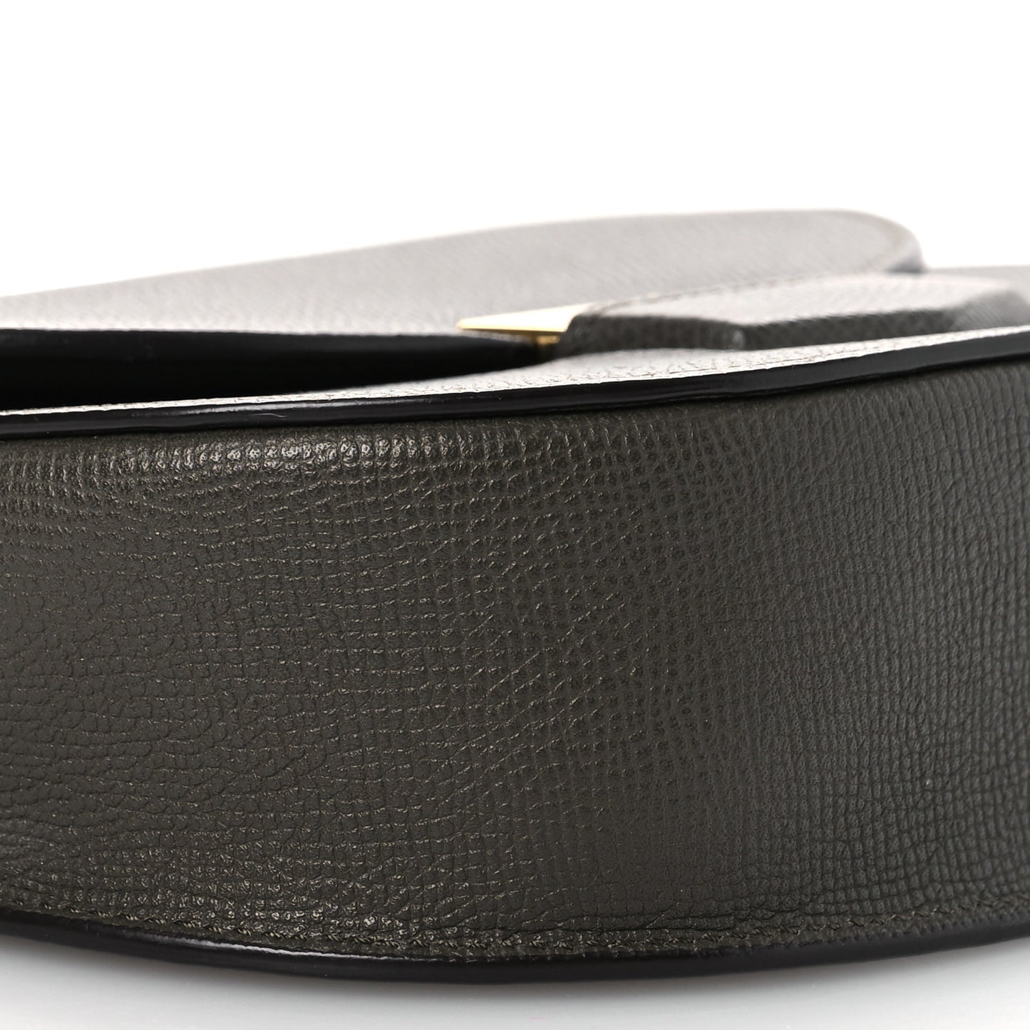 Baby Grained Calfskin Small Trotteur Grey