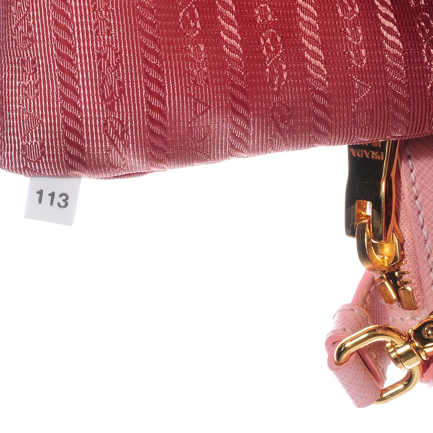 Saffiano Lux Medium Double Zip Tote Orchidea