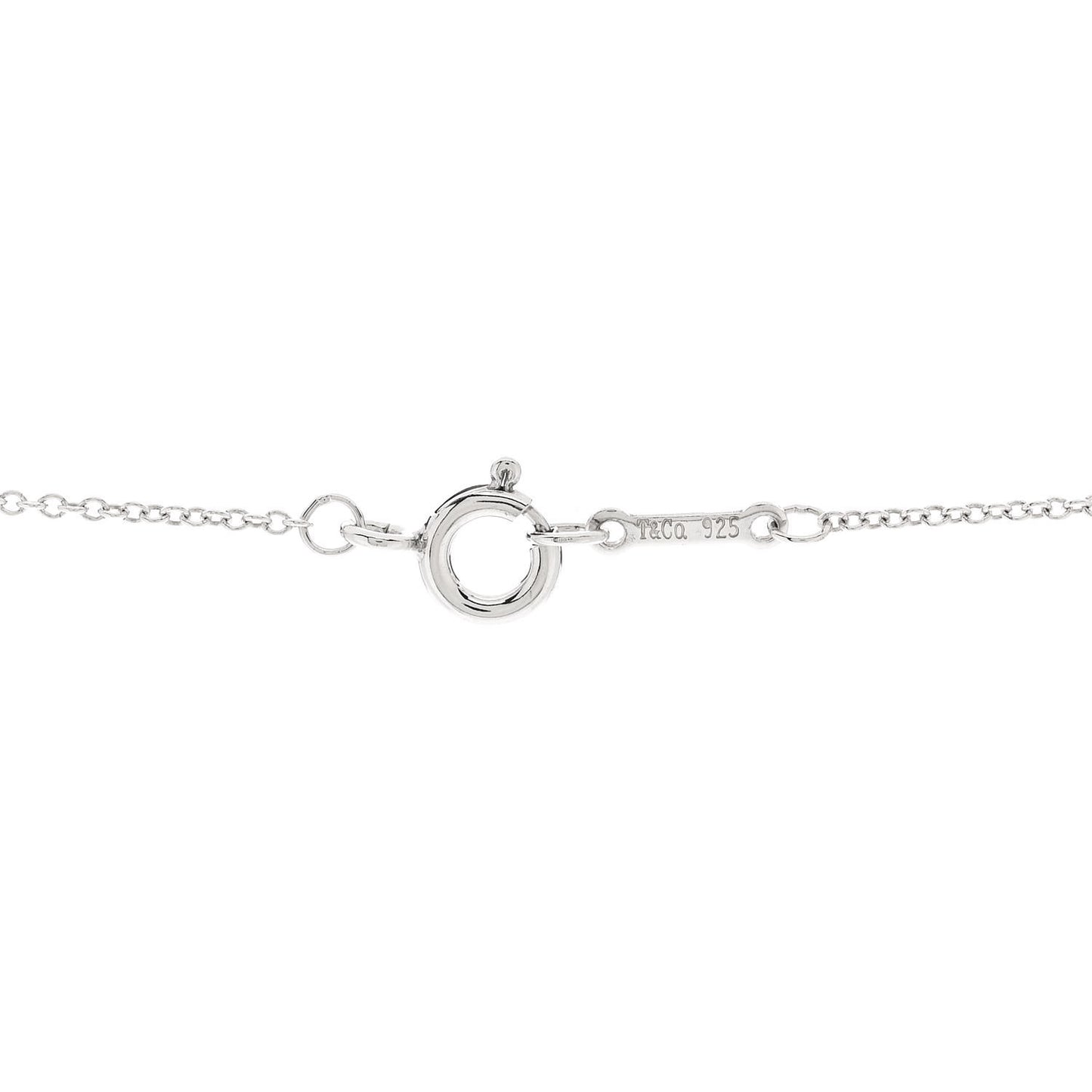 Sterling Silver Small Paloma Picasso Loving Heart Pendant Necklace
