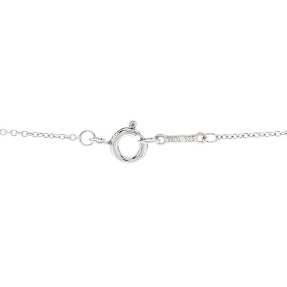 Tiffany Sterling Silver Small Paloma Picasso Loving Heart Pendant Necklace 5 of 6