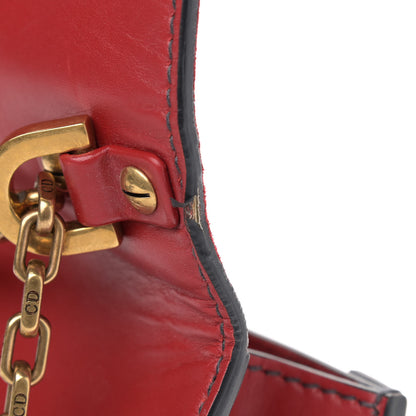 Christian Dior Calfskin J'Adior Chain Flap Bag Red 10 of 13