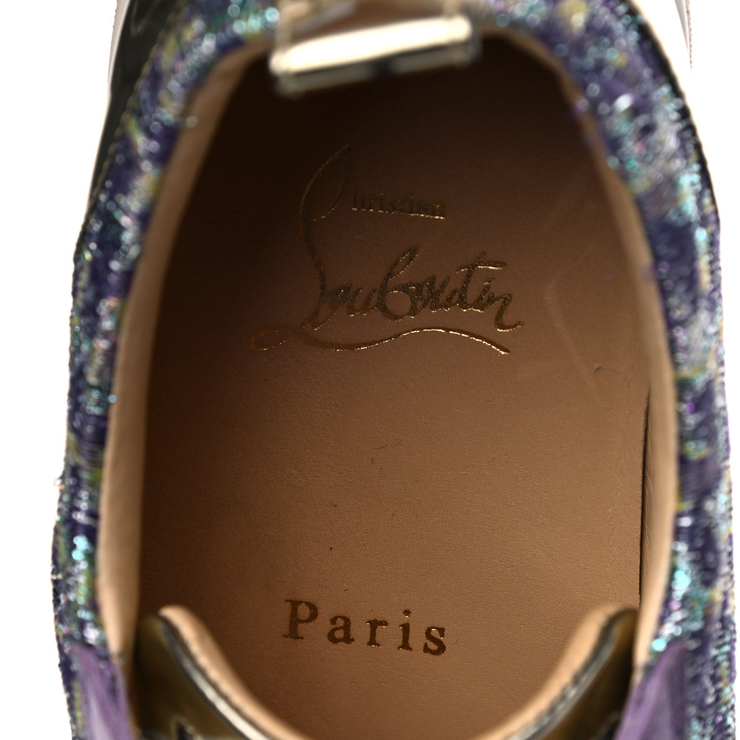 Crystal Metallic Suede Woven Lurex Gondolastrass Sneakers 38 Version Digitale