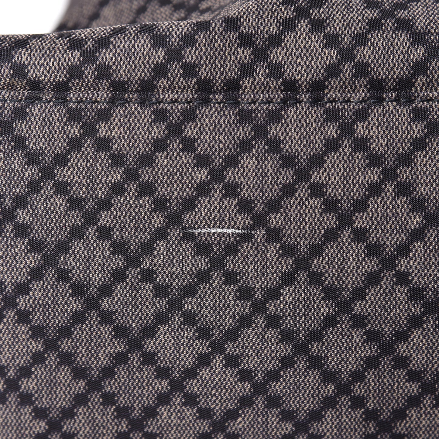 Nylon Diamante Web Tote Blue