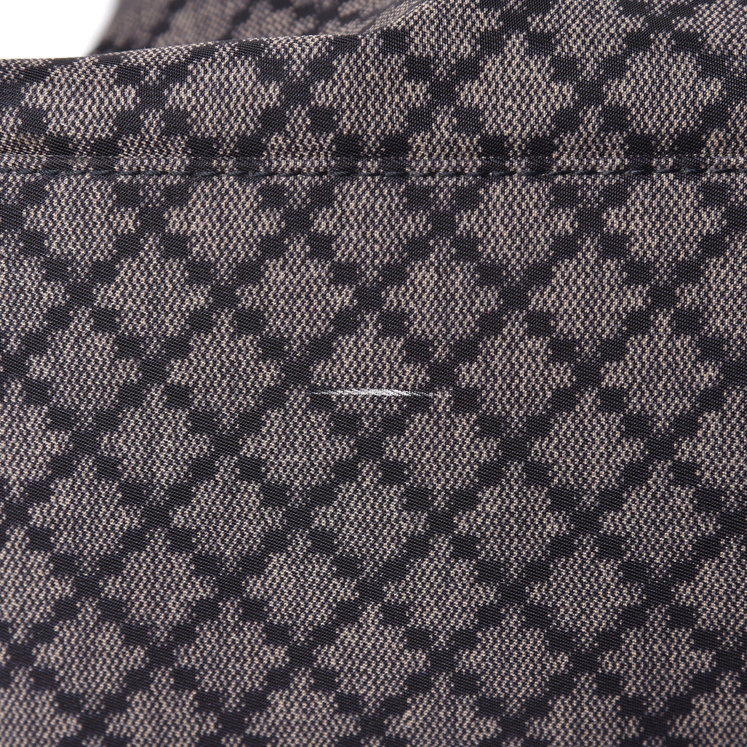 Gucci Nylon Diamante Web Tote Blue 8 of 10