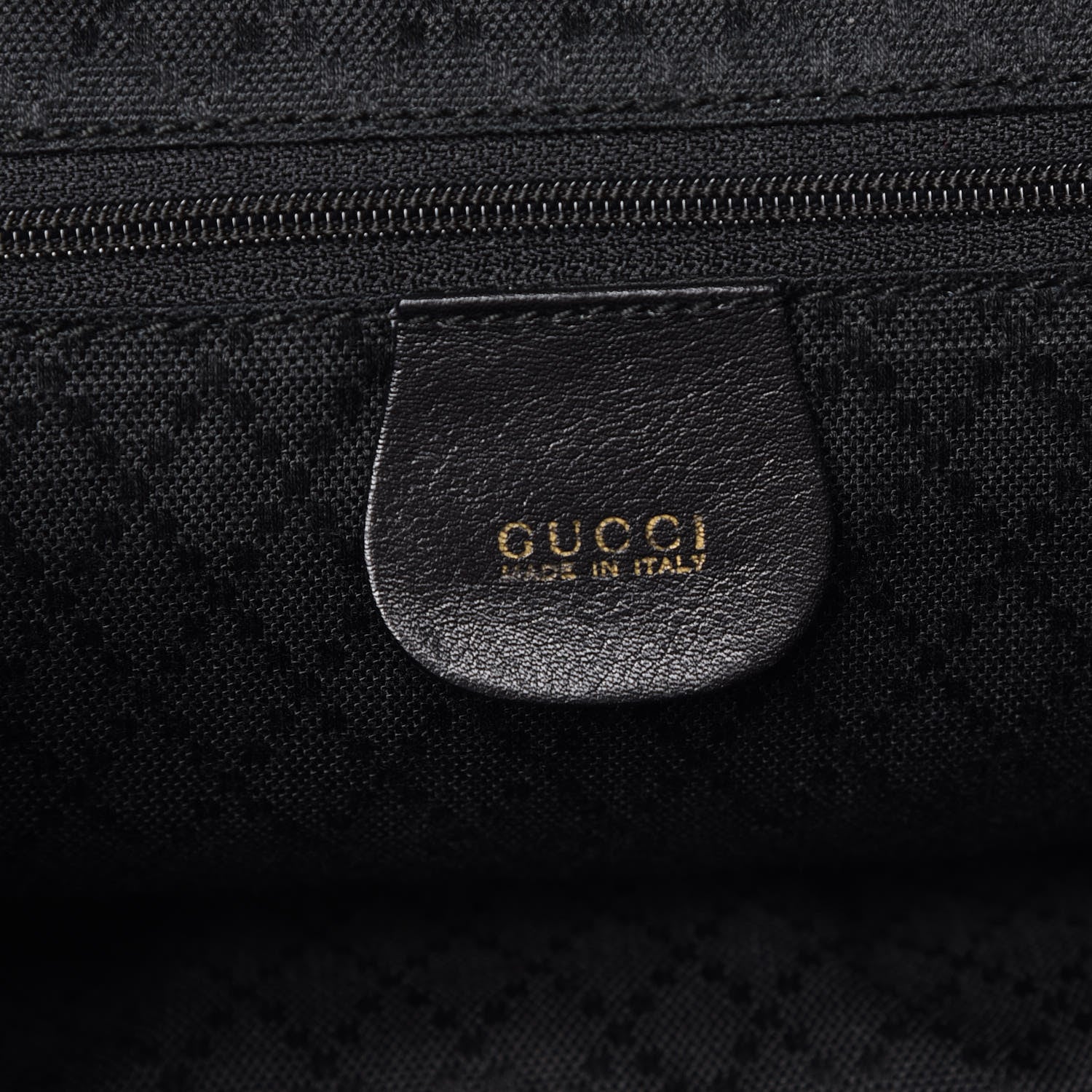 Gucci Calfskin Bamboo Backpack Black 6 of 18