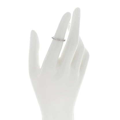 Tiffany Platinum Diamond 2.5mm Half Circle Wedding Band Ring 47 4 2 of 4