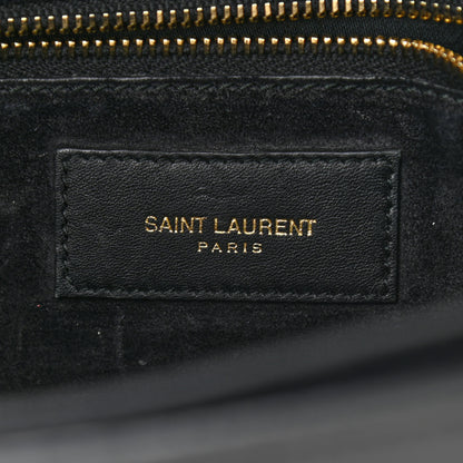 Saint Laurent Calfskin Classic Y Satchel Black 6 of 12