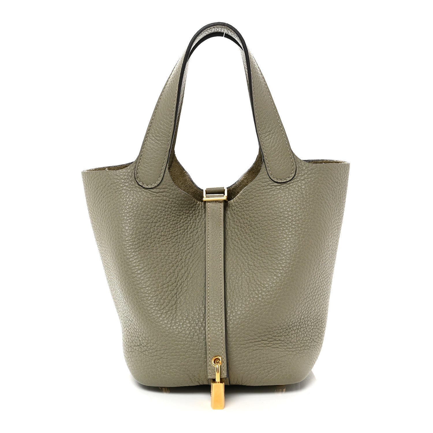 Hermes Taurillon Clemence Picotin Lock 18 PM Sauge 1 of 10