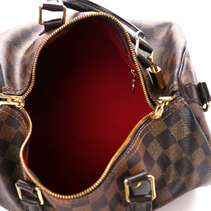 Louis Vuitton Damier Ebene Speedy Bandouliere 30 5 of 15