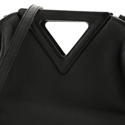 Bottega Veneta Calfskin Small The Point Triangle Bag Black 7 of 11