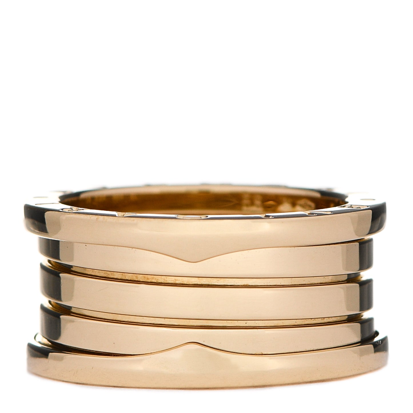 18K Yellow Gold B.Zero1 Four-Band Ring 58 8.25