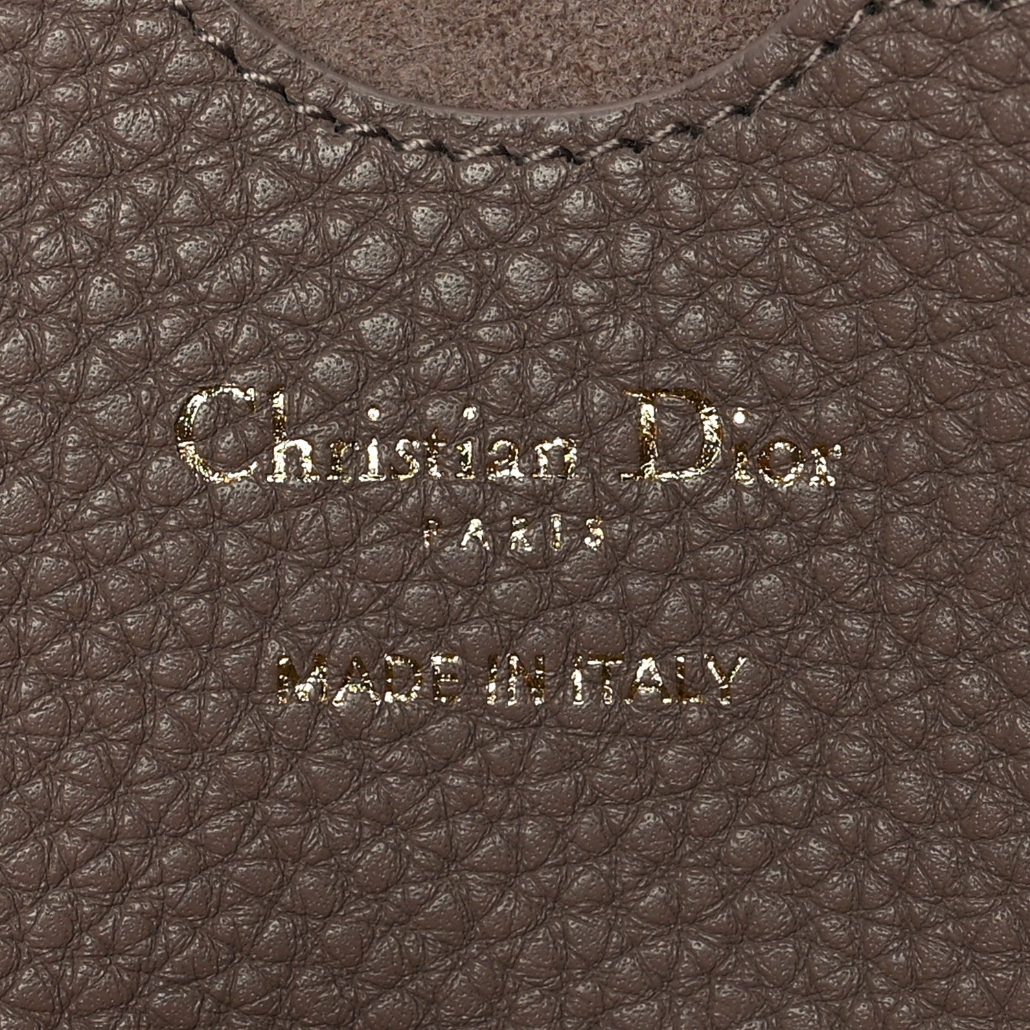 Christian Dior Grained Calfskin Large Bobby Flap Warm Taupe 6 of 11
