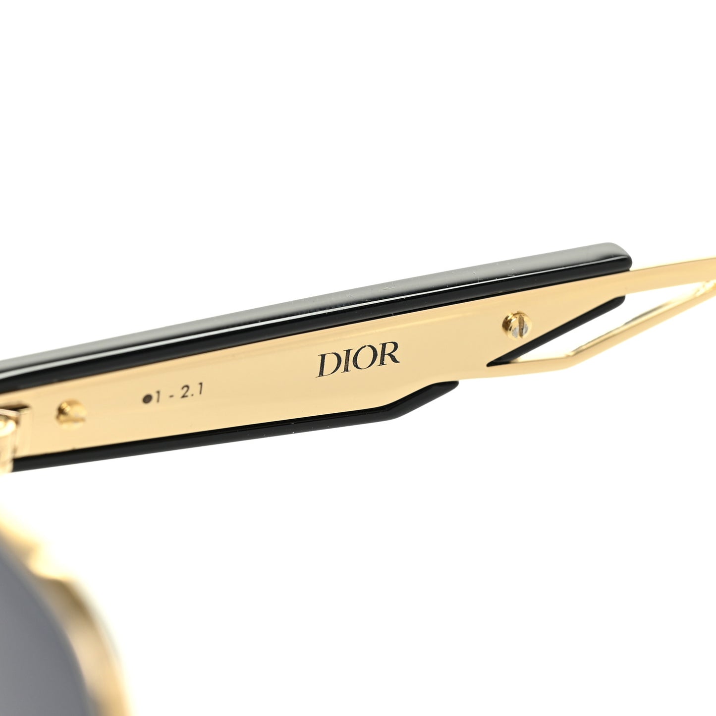 Metal ArchiDior S1U Sunglasses Gold