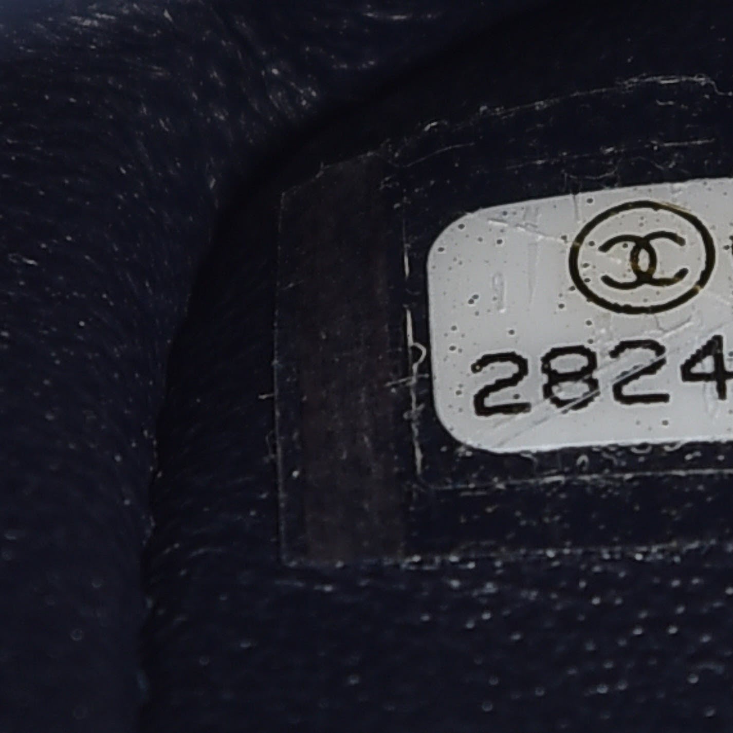 Chanel Aged Calfskin Quilted 2.55 Reissue Mini Flap Navy 7 of 9