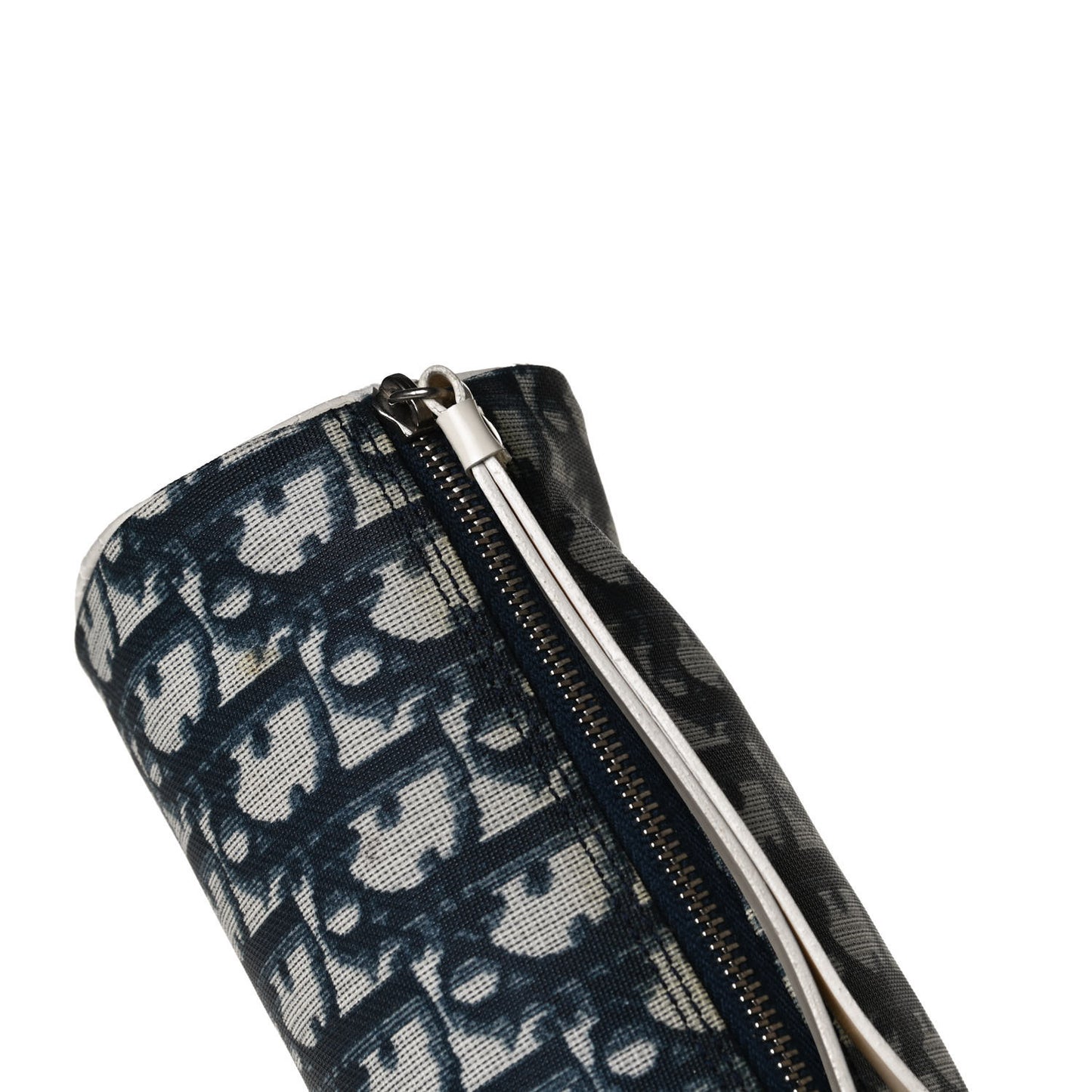 Monogram Girly Cosmetic Case Black White
