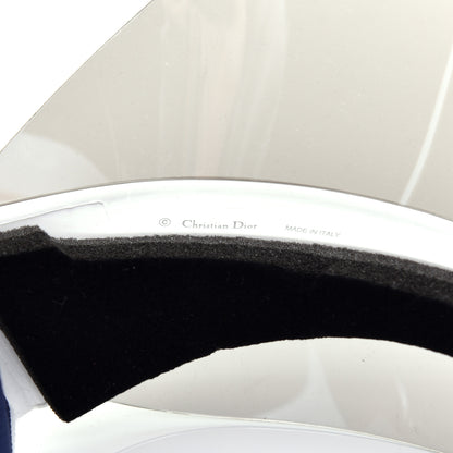 Christian Dior Mirrored DiorClub1 Sun Visor Navy 8 of 8