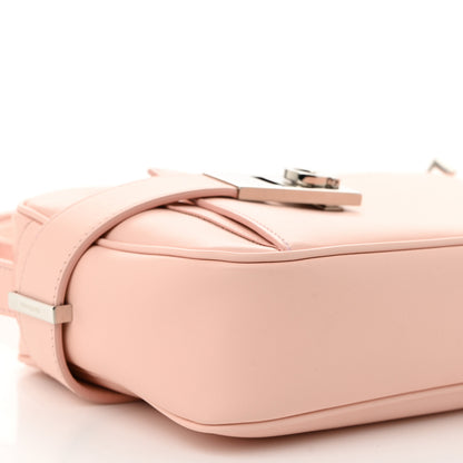 Salvatore Ferragamo Calfskin Gancio Small Archive Camera Case Nylund Pink 9 of 10