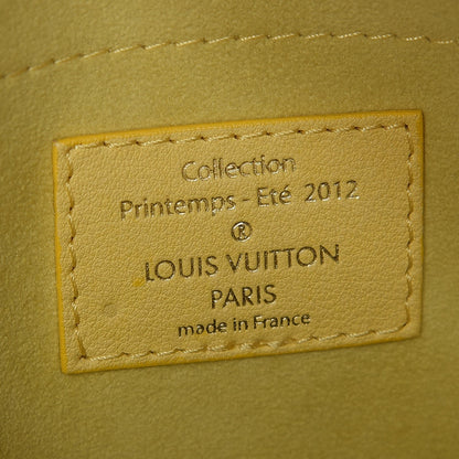 Louis Vuitton Monogram Denim Pochette Round Yellow 6 of 7