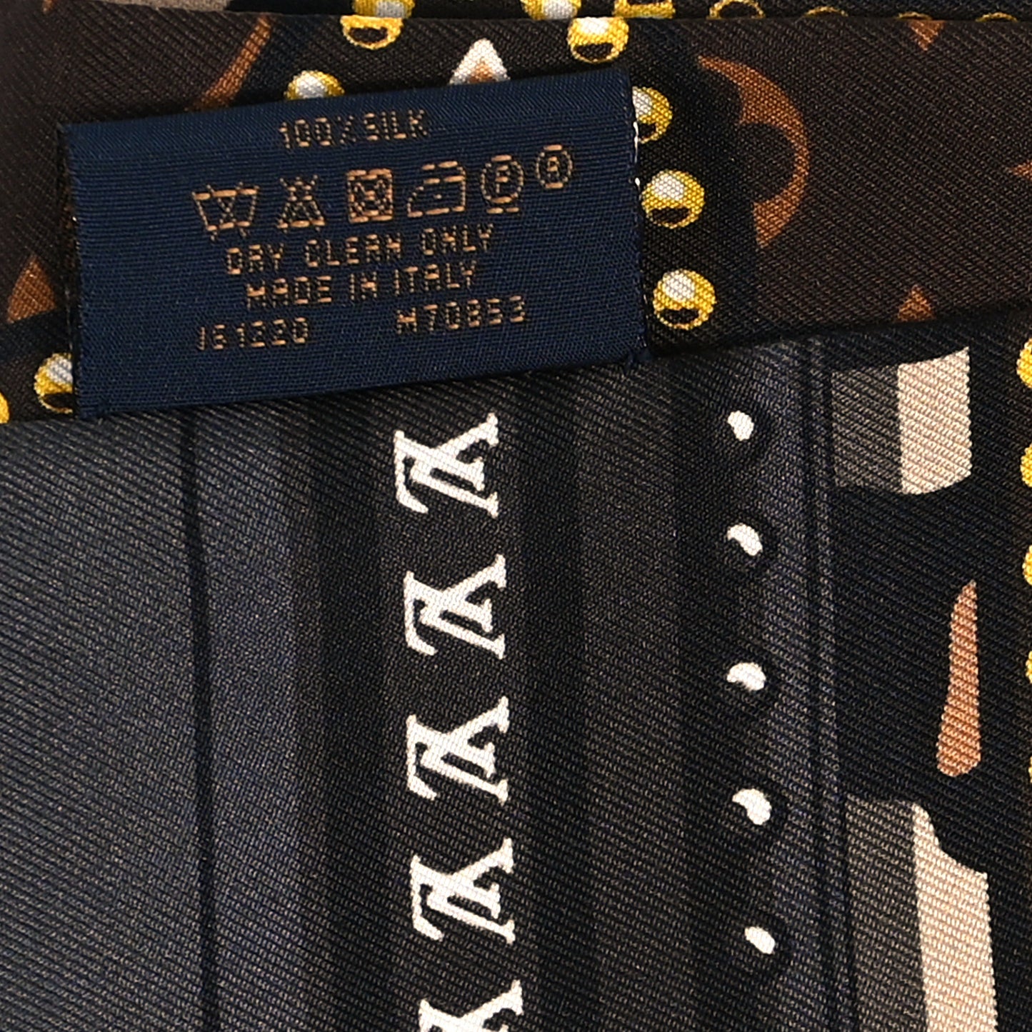 Silk Monogram LV World Bandeau Brown