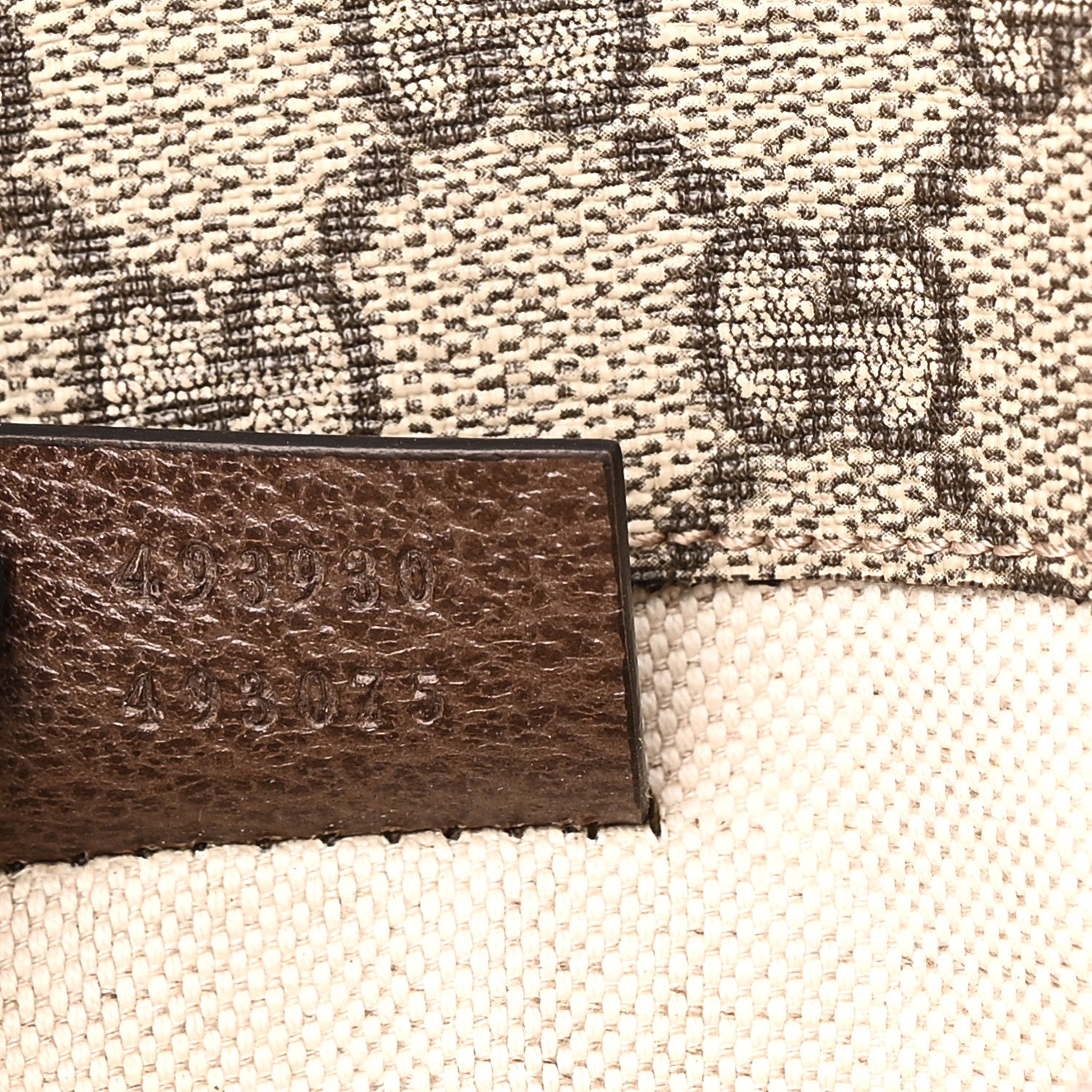 Gucci GG Supreme Monogram Neo Vintage Web Belt Bag Brown 7 of 10