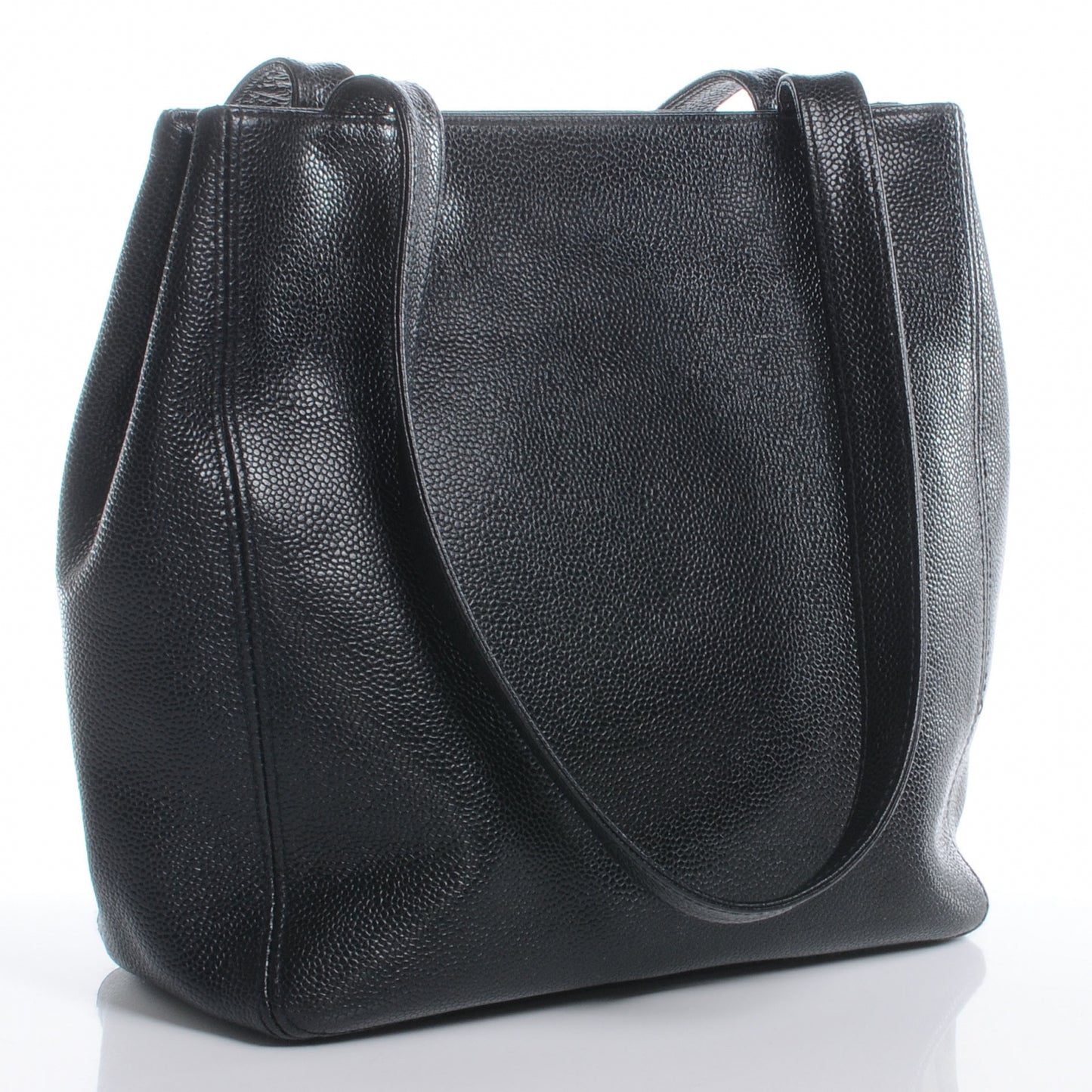 Caviar CC Shoulder Bag Black