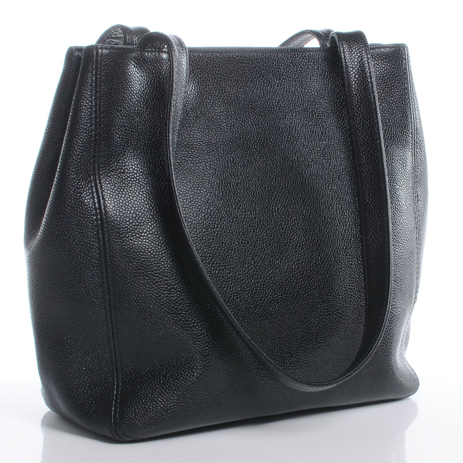 Chanel Caviar CC Shoulder Bag Black 3 of 7
