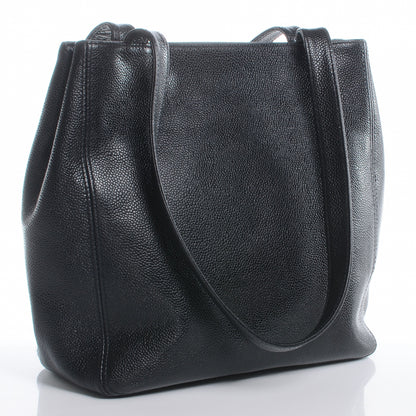 Chanel Caviar CC Shoulder Bag Black 3 of 7