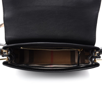 Burberry Soft Grain Calfskin Small Medley Crossbody Black 5 of 11