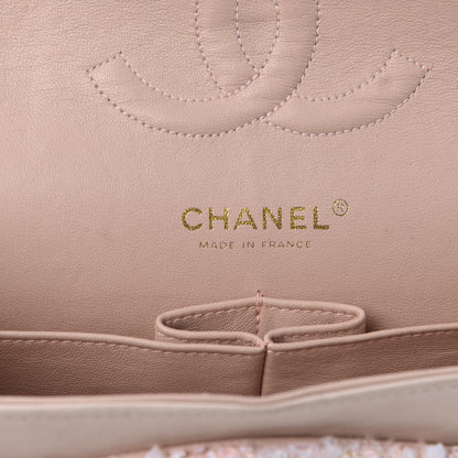 Chanel Tweed Medium Double Flap Pink 7 of 11
