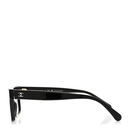 Chanel Acetate Polarized Square Sunglasses 5417 Black 3 of 8