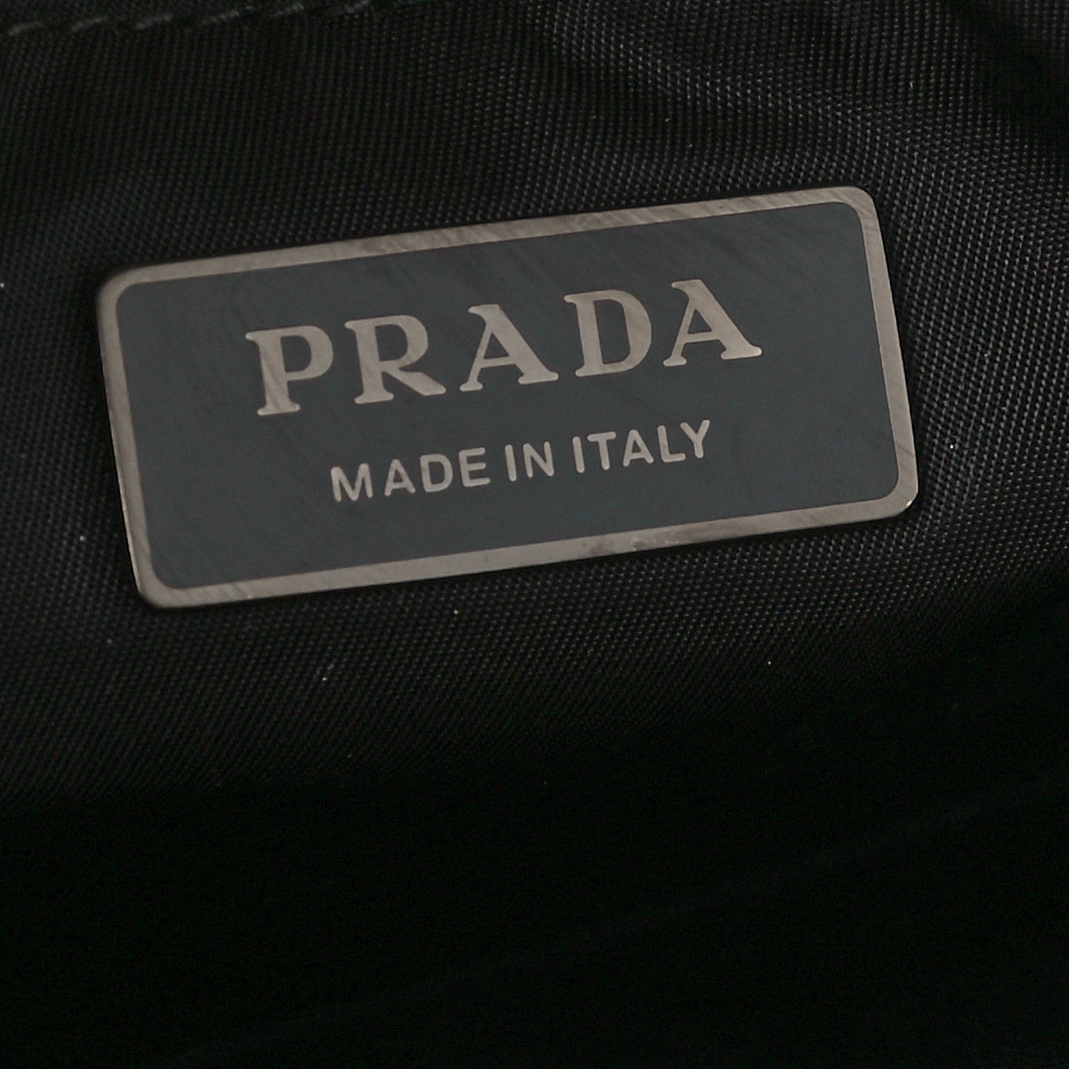Prada Tessuto Nylon Chain Tote Black 6 of 12