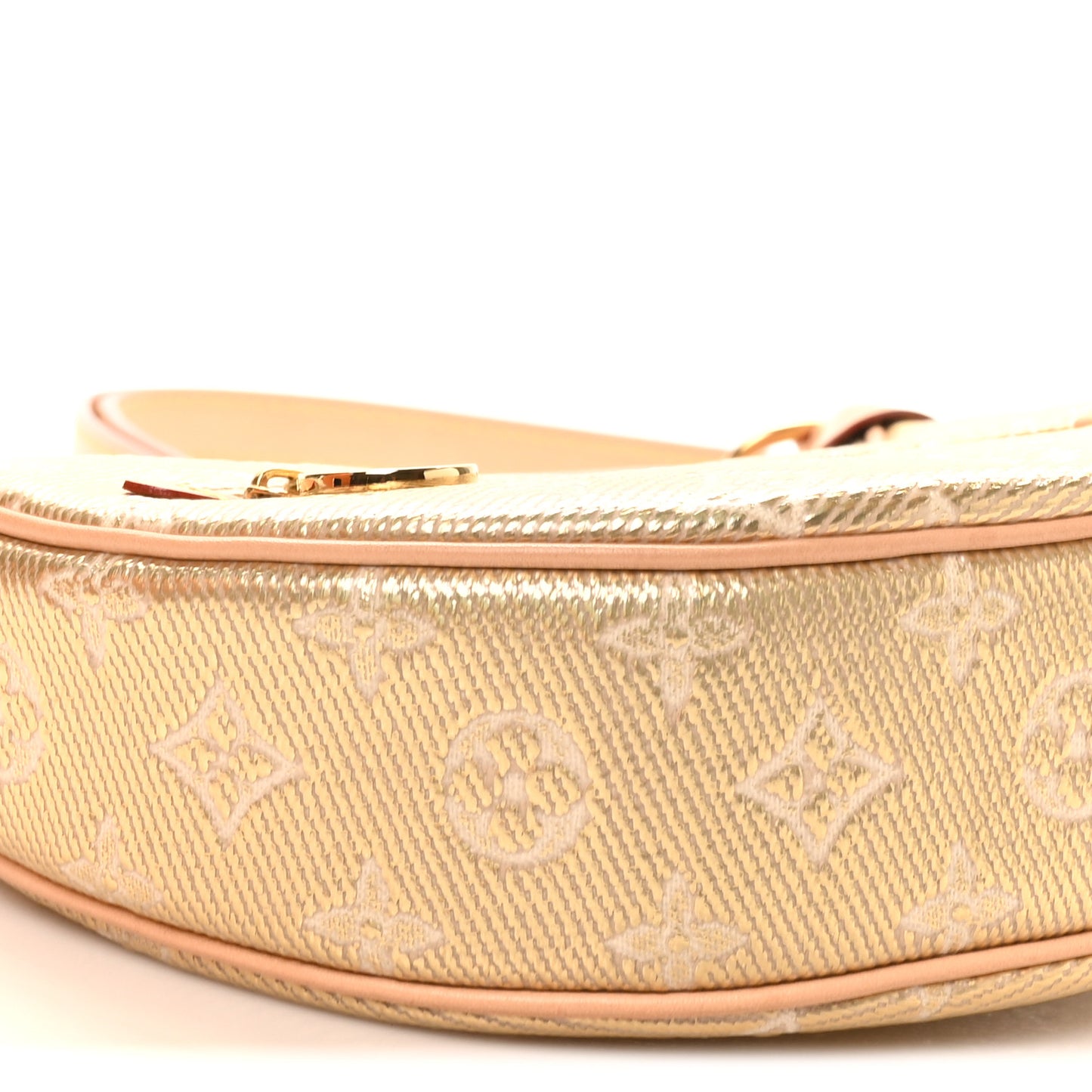 Monogram Jacquard Loop Gold