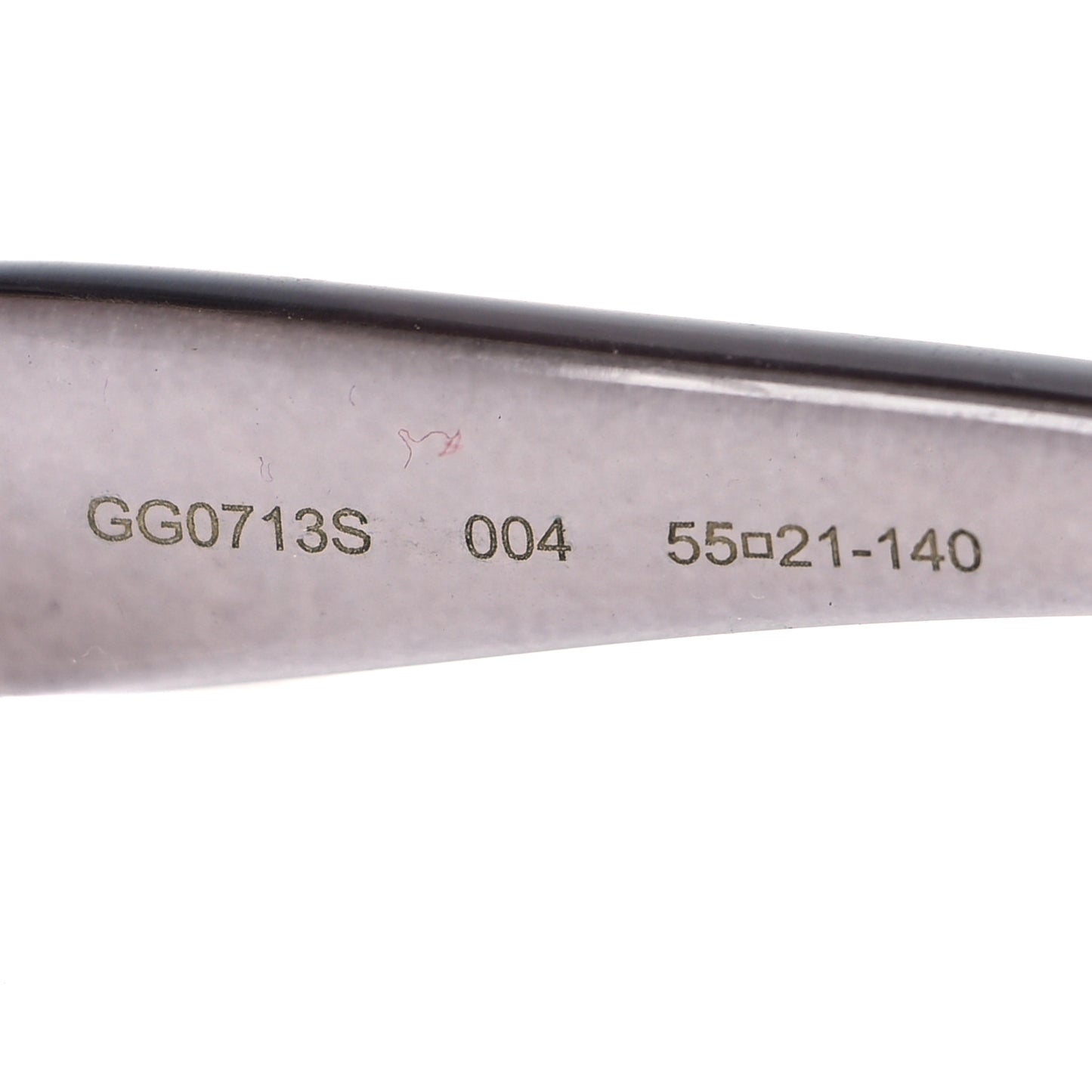 Acetate Square GG Sunglasses GG0713S Purple