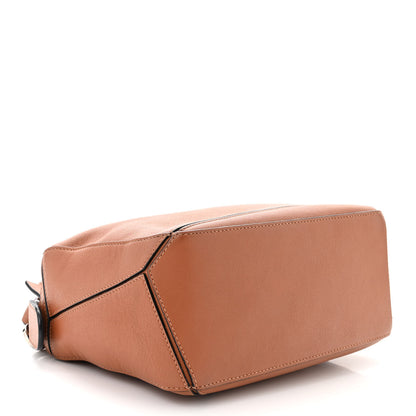 Loewe Grained Calfskin Small Puzzle Bag Tan 4 of 11