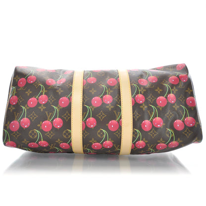 Louis Vuitton Monogram Cerises Keepall 45 7 of 11