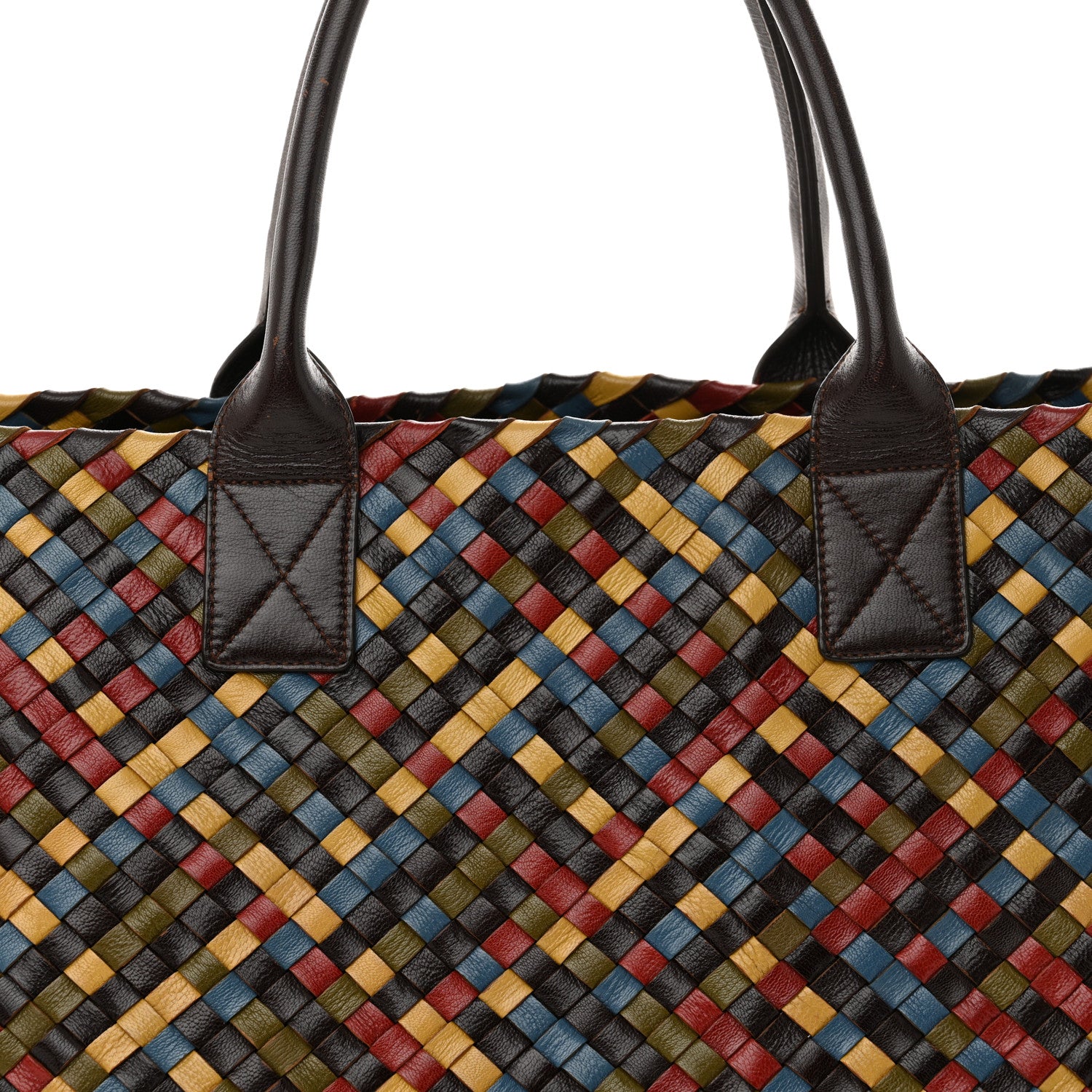 Bottega Veneta Nappa Intrecciato Medium Cabat Multicolor 9 of 16