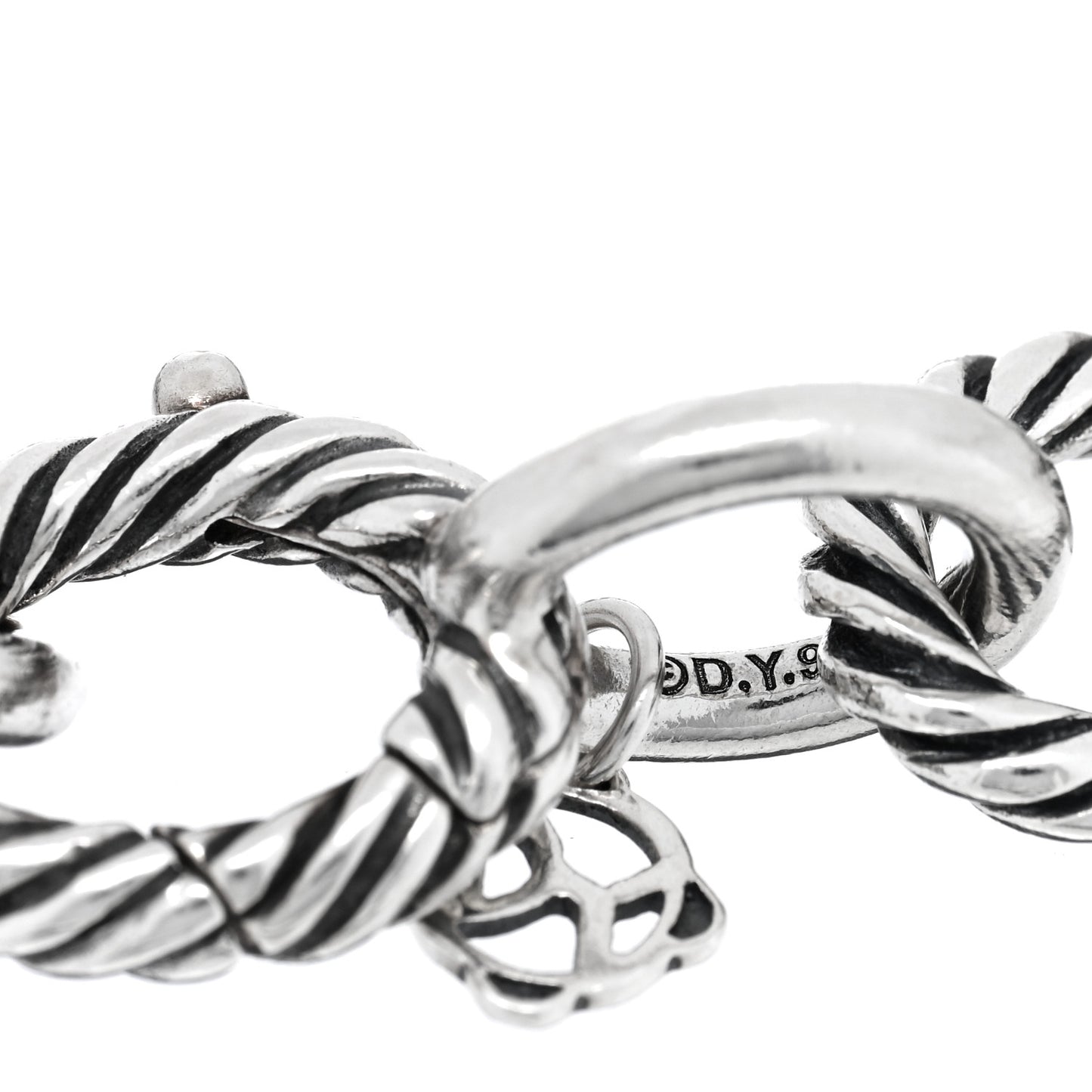 Sterling Silver 12mm Large Oval Link Bracelet